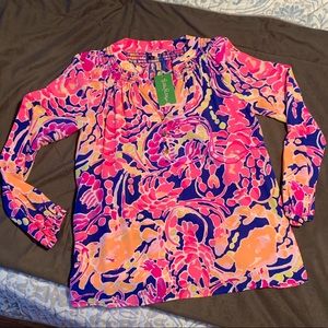 NWT Lilly Pulitzer silk Elsa size small